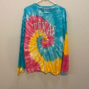 Royce Tie Dye Texas Corded Sweatshirt